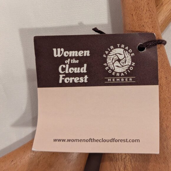 NWT Fair Trade Tropical Hardwood Salad Servers and Cooking Spatula (SET of 3) - Picture 4 of 12